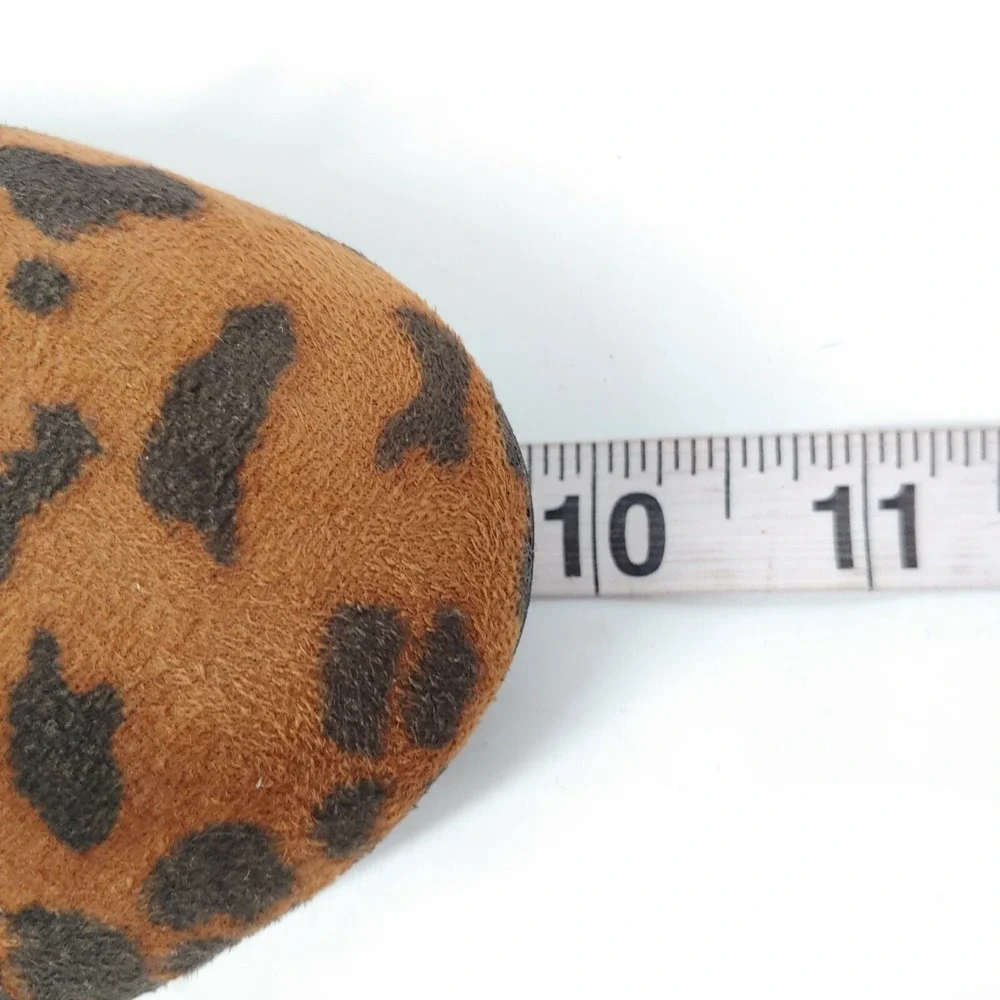 French Connection‎ Shoes Womens Diana Leopard 7 Ballet Flats Vegan Suede New